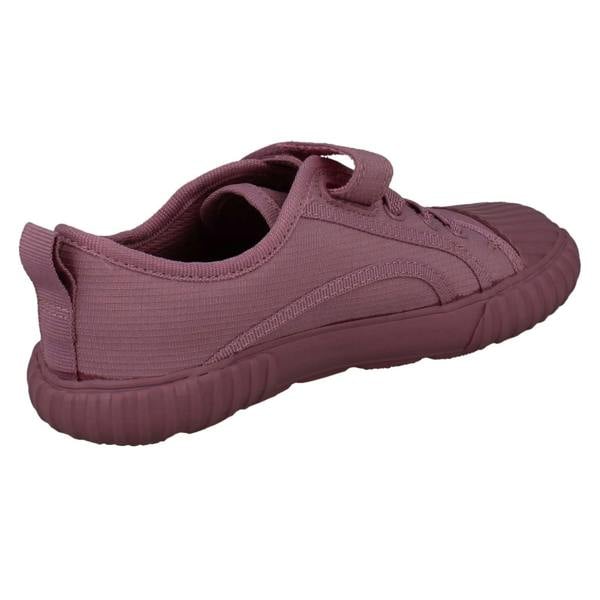 Clarks Kids Clarks Trainer Style Canvas Shoes Foxing Stitch