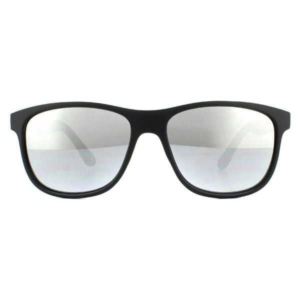 Montana Sunglasses MS48 B Black Revo Silver Mirror