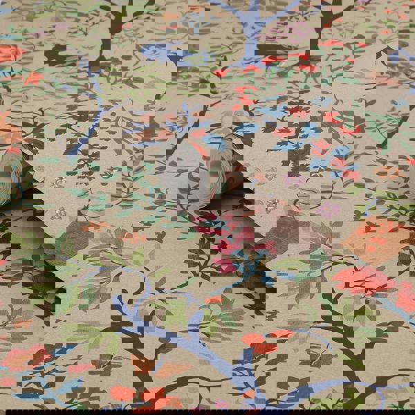 Joules Enchanted Woodland Wallpaper - Antique Creme - 10m