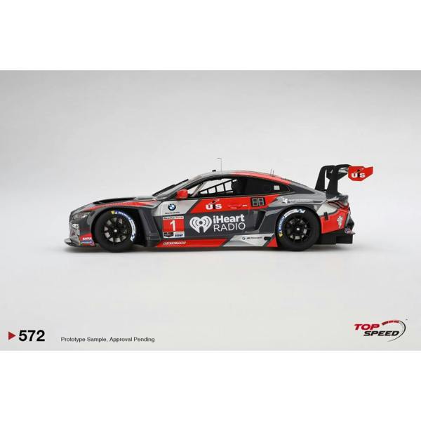 MCSlots BMW M4 GT3 No.1 IMSA 2024 Sebring 12 Hrs 1:18 Scale Topspeed TS0572