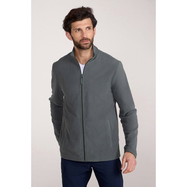 Mountain Warehouse Mens Camber Fleece Jacket - Khaki Green