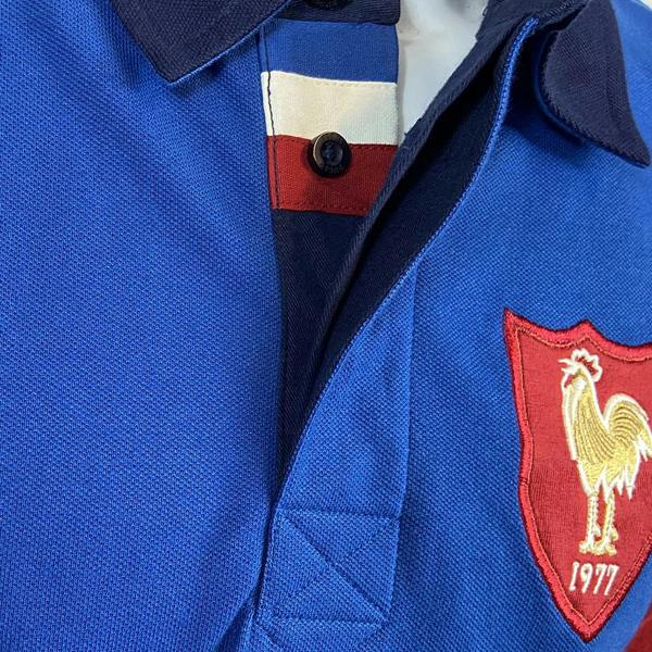 France-Rugby-Polo-1977-Placket