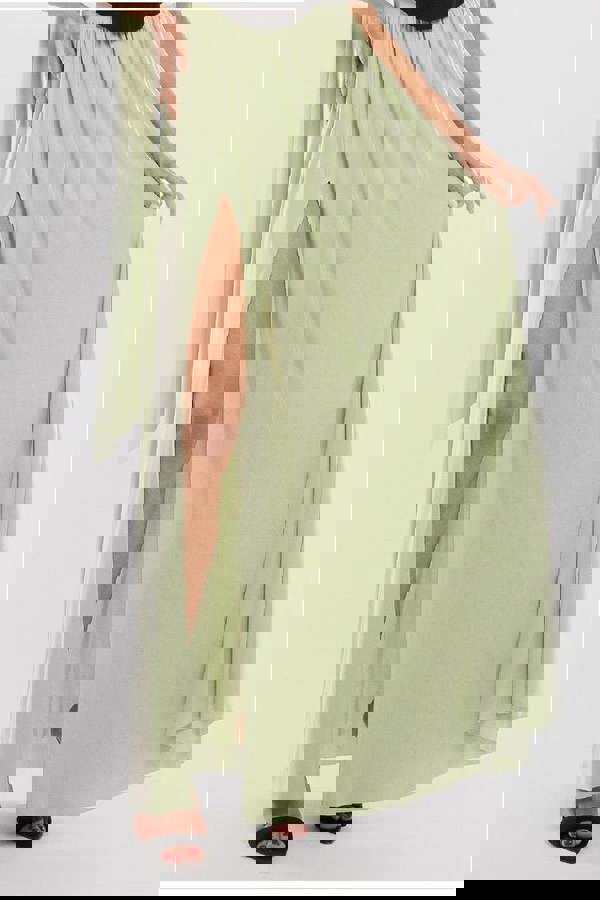 Side Split Soft Touch Maxi Skirt SK41