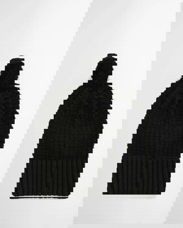 Barbour Ramside Beanie & Scarf Gift Set - Black