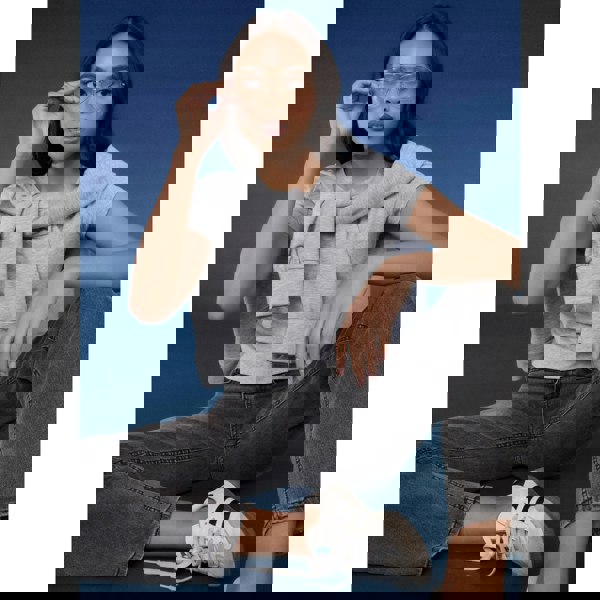 Pink Vanilla Washed Relaxed Fit High Waist Jeans