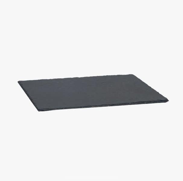 Argon Rectangular Natural Slate Serving Platter - 29cm x 12cm