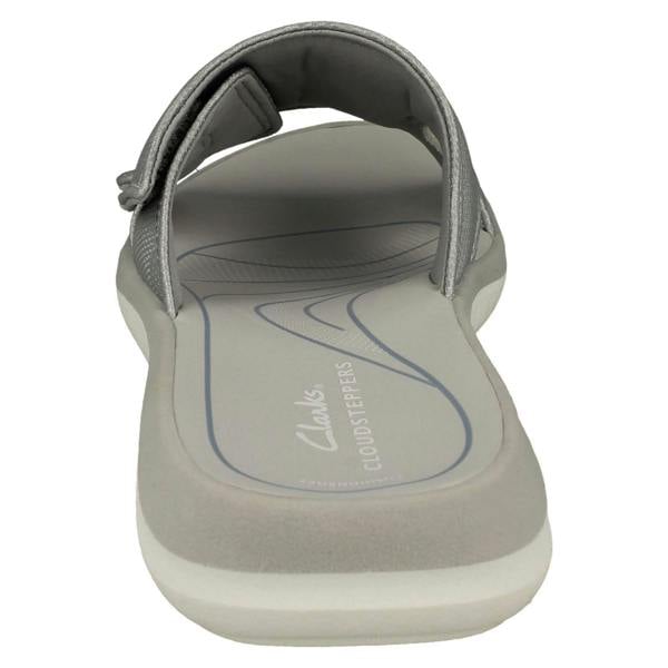 Clarks Ladies Cloudsteppers By Clarks Camo Detailed Mule Sandals Glide Bay 2
