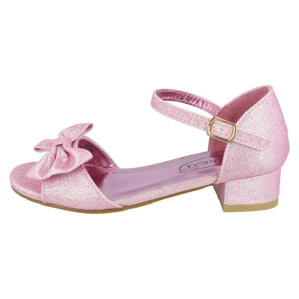 Spot On Girls Spot On Bow Trim Sandals H1116