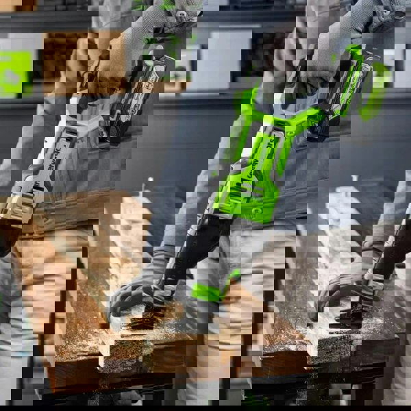 Greenworks 24V Brushless Motor Reciprocator Saw Tool Only Excludes Battery and Charger