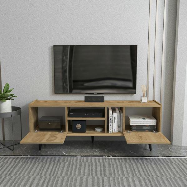 Decorotika Ekvador Modern TV Stand TV Cabinet for TV's up to 65"