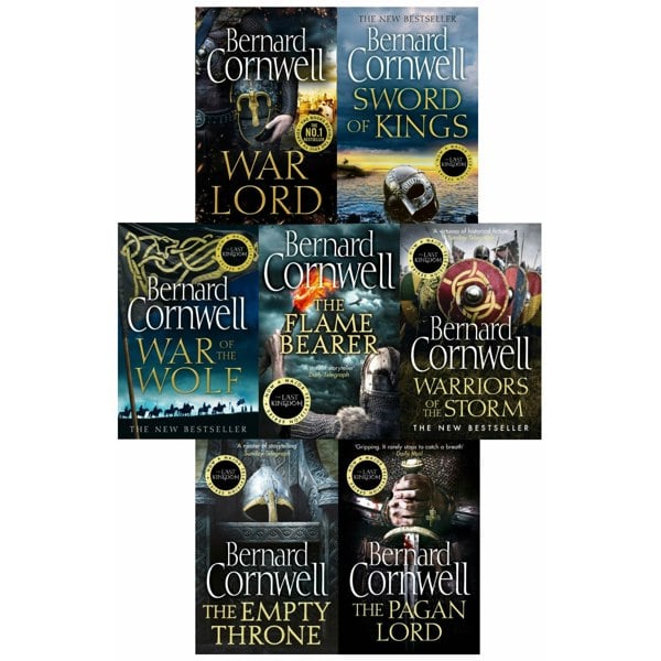 Bernard Cornwell The Last Kingdom Series 7-13 Books Collection Set