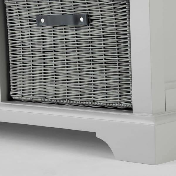 Statement Furniture Florence Sideboard with 2 Drawers and Removable Storage Baskets