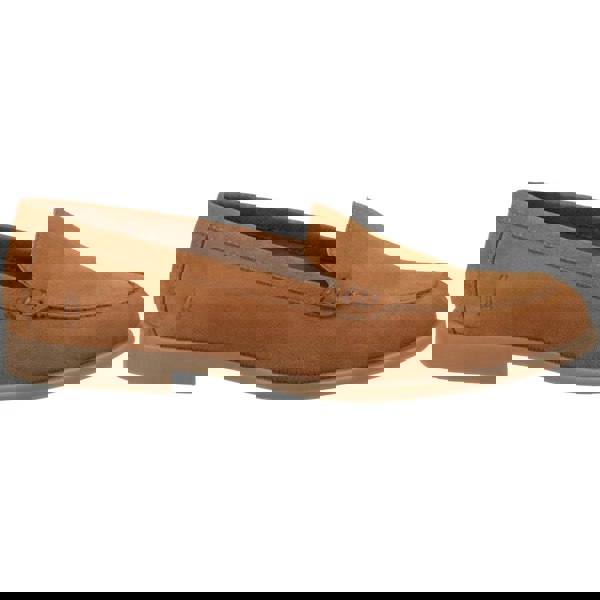 Hush Puppies Natasha Leather Women's Tan Loafers