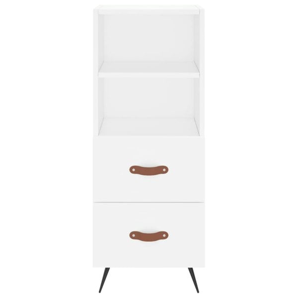 Berkfield Sideboard White 34.5x34x90 cm Engineered Wood