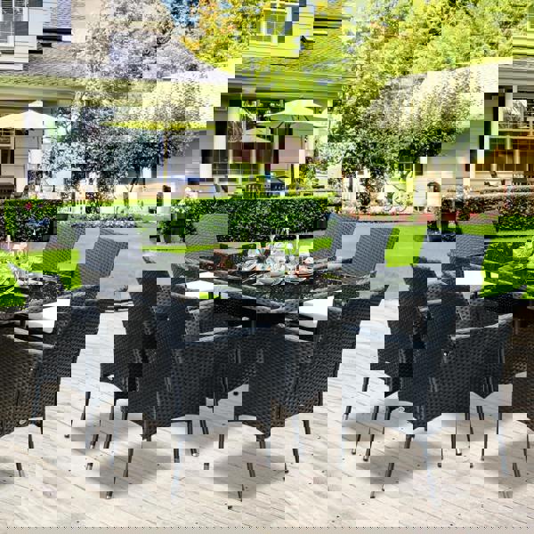 Resin Rattan Dining Set