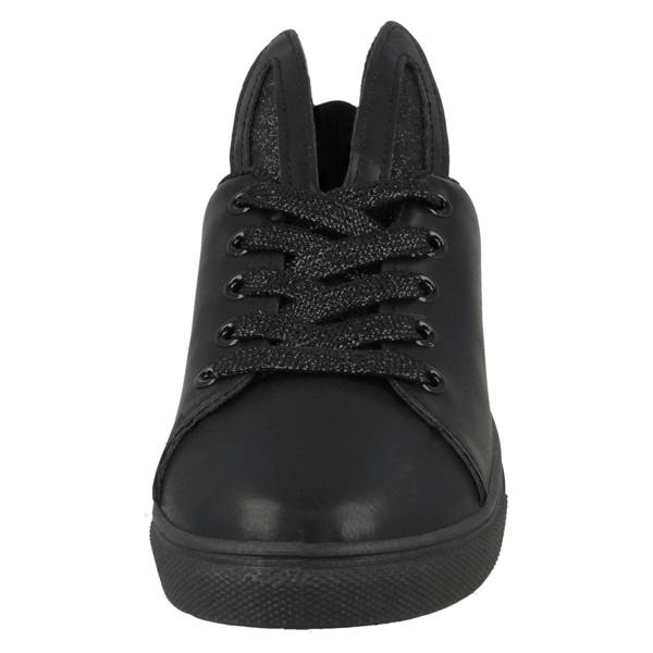 Spot On Girls Spot On Lace Up Bunny Ear Pumps