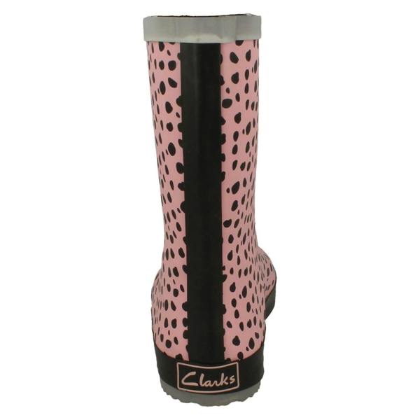 Clarks Childrens Clarks Wellington Boots Tarri Splash