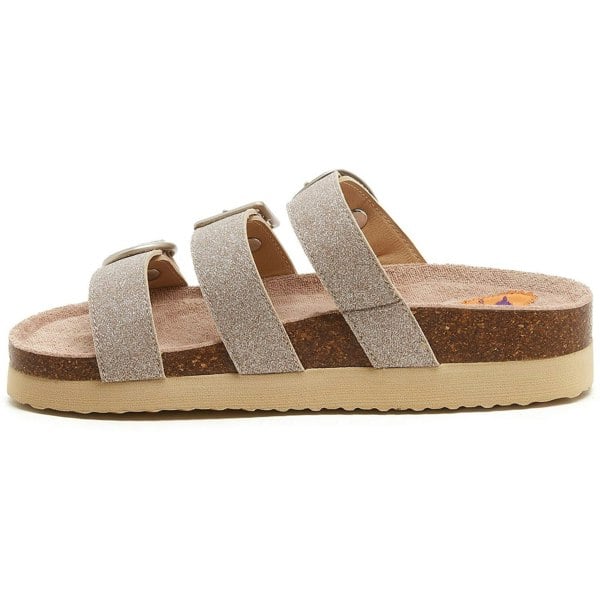 Rocket Dog Astor Glenn Glitter Sandal - Gold