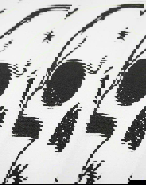 Fall Out Boy Mens White Album Artwork - Skull Print Short Sleeved T-Shirt