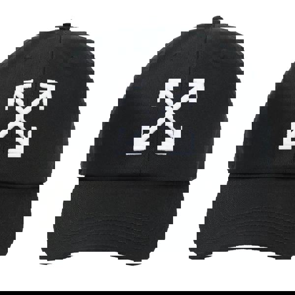 Off White Arrow Logo Baseball Cap - Black/White - 