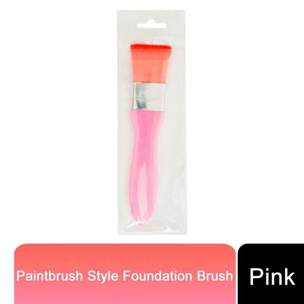 Aquarius Colourful Paintbrush Makeup Foundation Brush Pink MX04 Professional Base