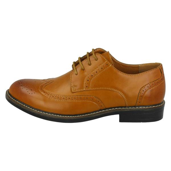 Maverick Mens Malvern Lace Up Brogue Shoes