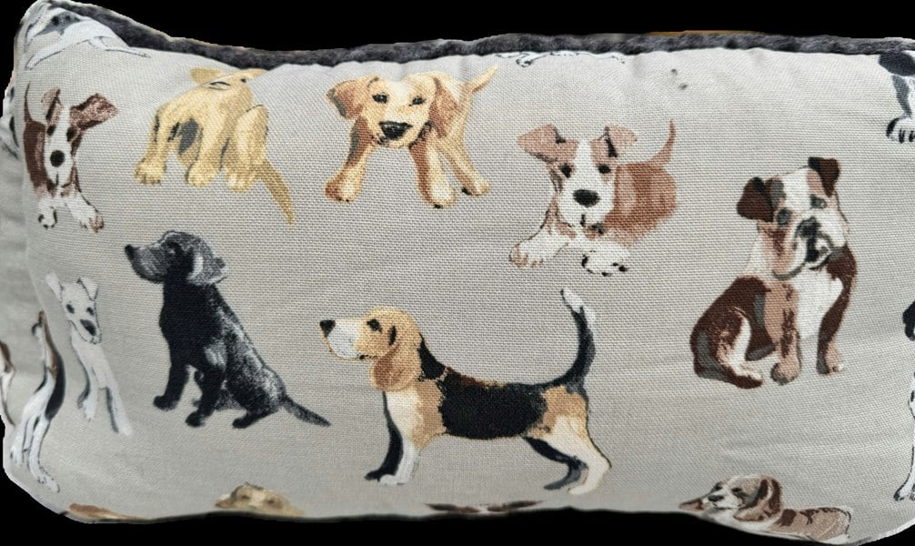 Snug and Cosy Pets Dog Print Bed