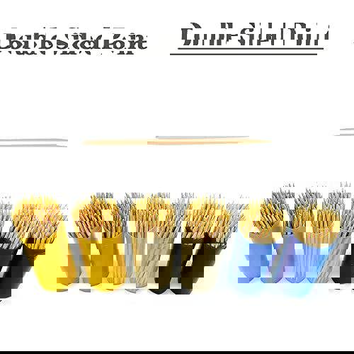 KAV Wooden 1200 PCS Appetisers Toothpicks Eco-Friendly Cocktail Sticks Pocket Tooth Picks for Home, Office, Restaurants, Party or Crafts - 65mm