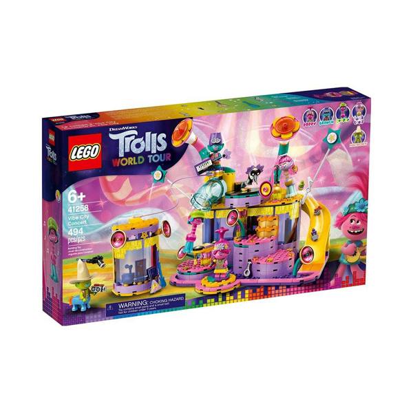 LEGO Trolls Vibe City Concert World Tour 41258