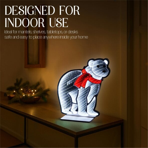Scotts of Stow Xmas Haus  LED Infinity Indoor Christmas Decoration