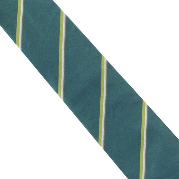Dunhill mulberry silk college stripe tie