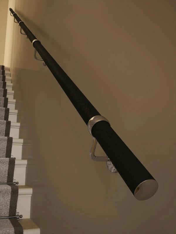 Blakedown Midnight Wood Straight Flight Handrail