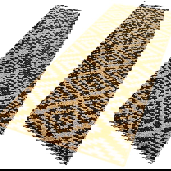 Designer Velours Brown Runner Nordic