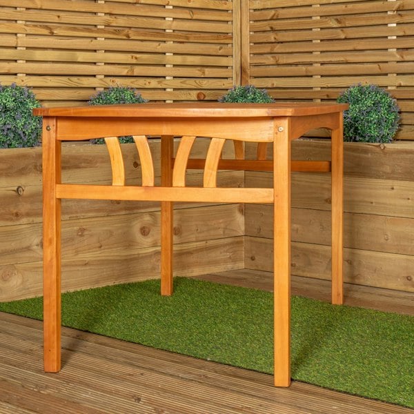 Samuel Alexander Kapalua 4 Seater Rectangular Outdoor Wooden Slatted Top Dining Table