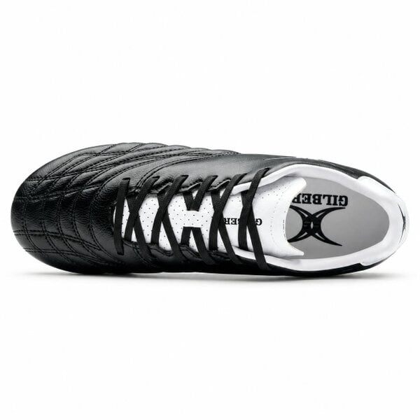 Gilbert Junior Icon 6S Rugby Boots SG Soft Ground Black