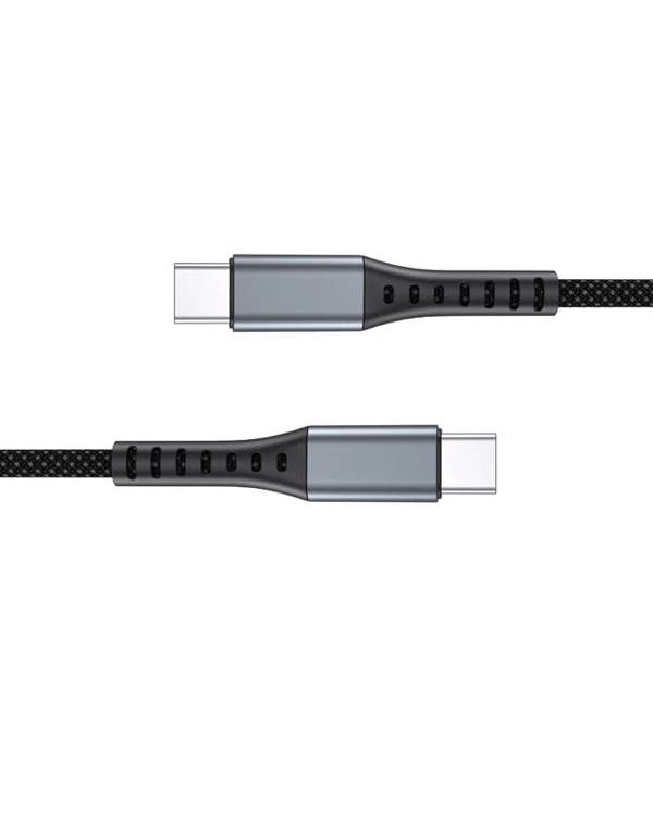 iGear 1M USB C to USB C Karbon Braided Cable 100W