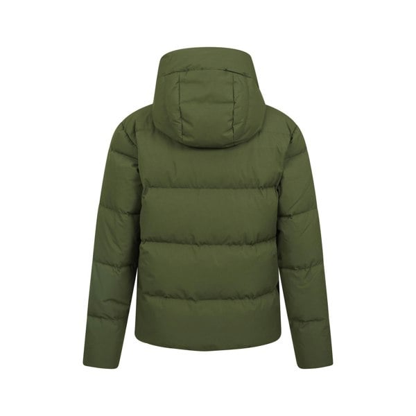 Mountain Warehouse Womens/Ladies Cosy Extreme Short Down Jacket - Khaki Green