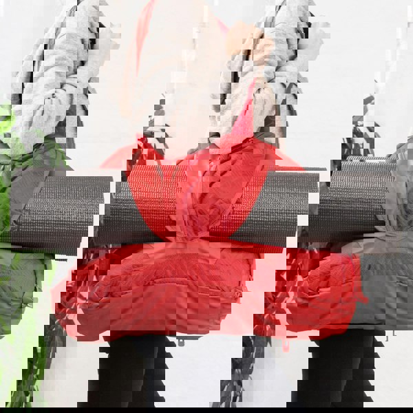 Myga Vegan Red Yoga Handbag