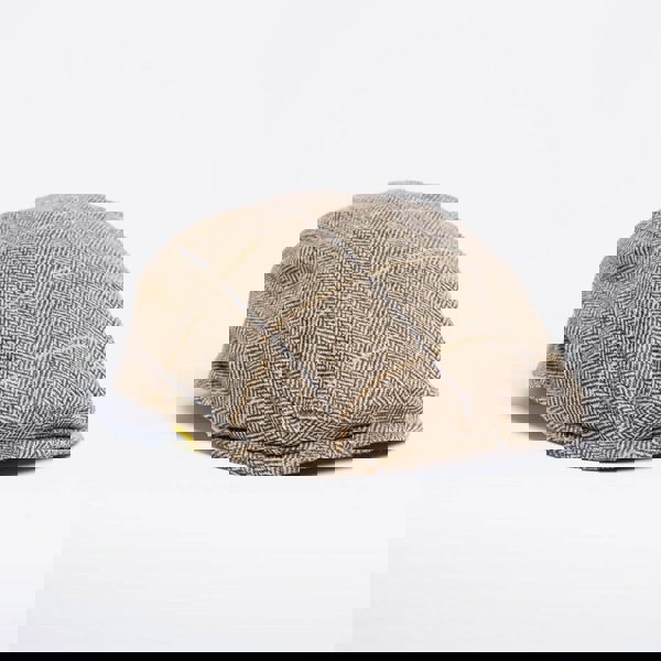 Cavalli Albert Tweed Flat Cap - Brown