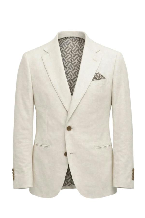 Harry Brown London Giacomo Slim Fit Single Breasted Suit Jacket