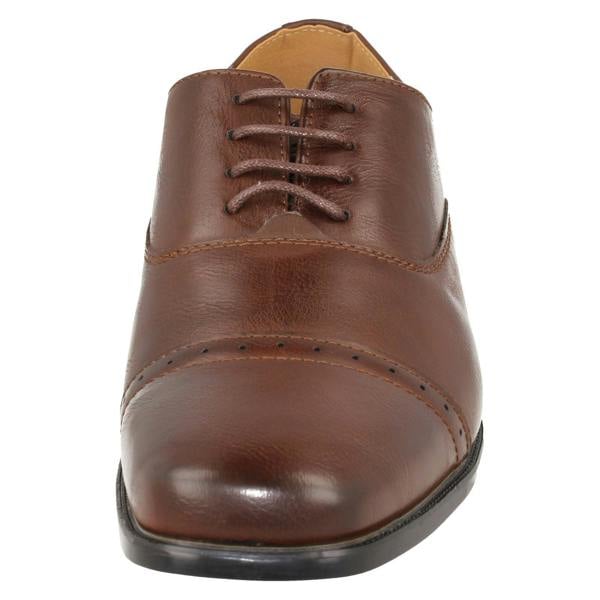 Spot On Boys Low Heel Lace Up Smart Shoes N1158