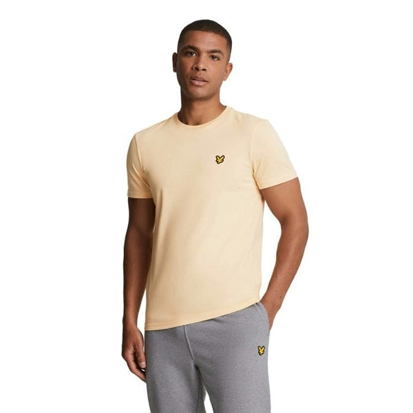 Lyle & Scott Mens Martin Short-Sleeved T-Shirt - Sand Dune