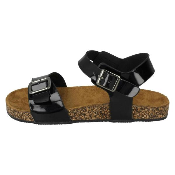 Spot On Girls Spot On Flat Buckle Strap Sandals