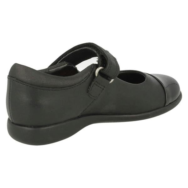 Clarks Girls Clarks Studded Strap School Shoes Prime Walk