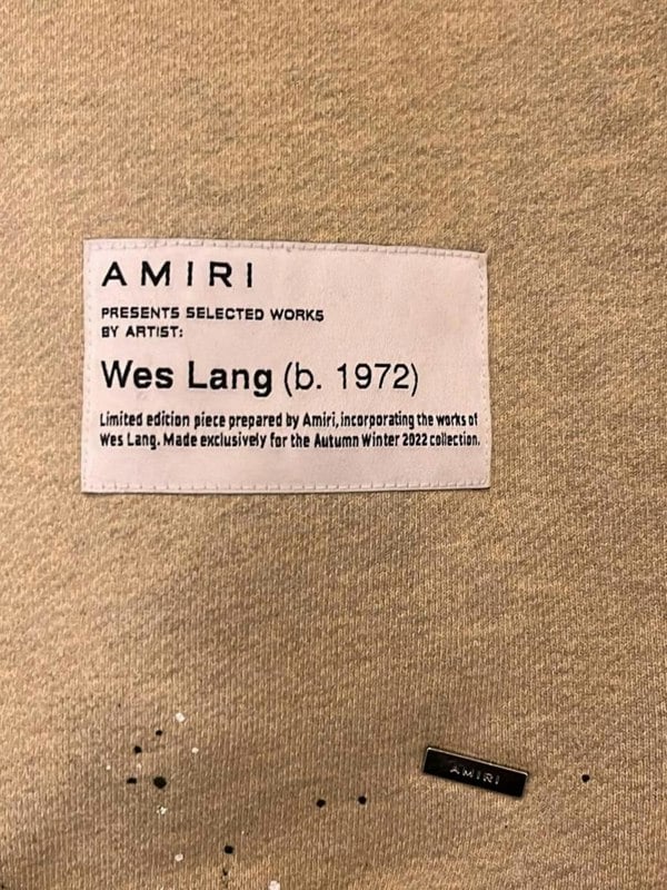 Amiri Blood 38’ Hoodie – Heather Birch
