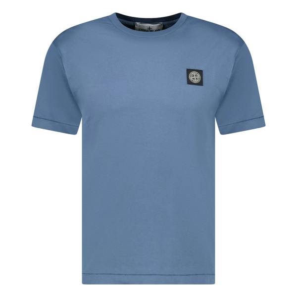 Stone Island Compass Logo T-Shirt Blue - chancefashionco