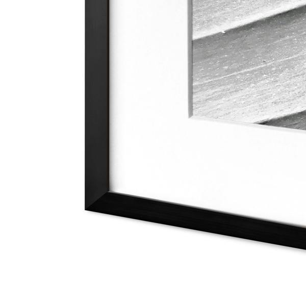 nielsen 7 Piece Gallery Wall Frame Set, Black Aluminium