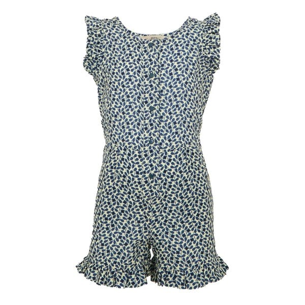Regatta Girls Orla Kiely Jasmine Flower Playsuit - Blue