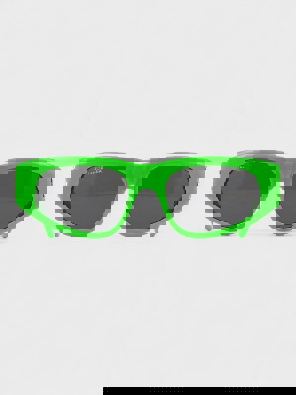 Balenciaga Cat Eye Sunglasses Green - Mens