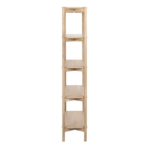 Furniture To Go Braidwood Bookcase with 4 Shelves in White